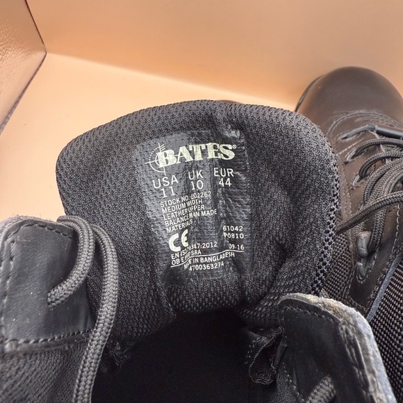 NEW Bates Men\'s Black Tactical Sport 5”Boots  Size 11 Medium
